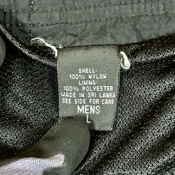 Vintage Eddie Bauer Ebtek Shorts Mens Size Large Green Nylon Belted Lined Hiking - Picture 4 of 12